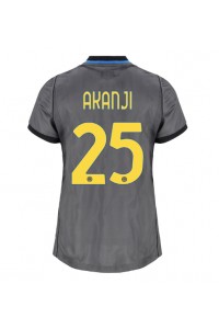 Inter Milan Manuel Akanji #25 Fotballdrakt Tredje Klær Dame 2026-27 Korte ermer
